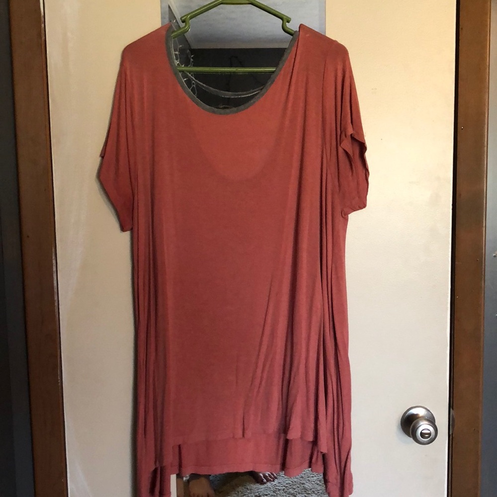Peach tunic